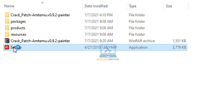 Chạy File cài đặt phần mềm