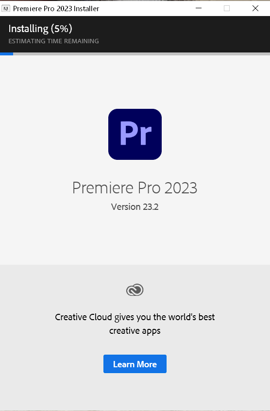 Premiere Pro 2023